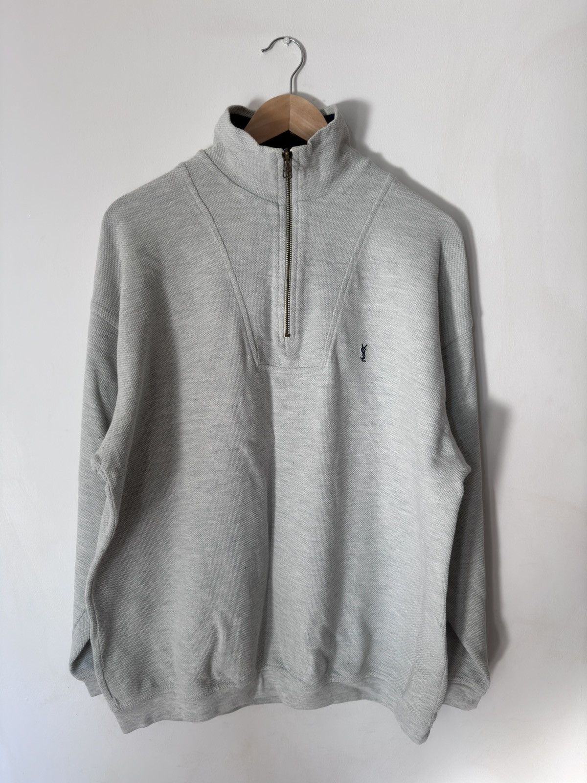 Yves Saint Laurent Half Zip Sweater | Grailed