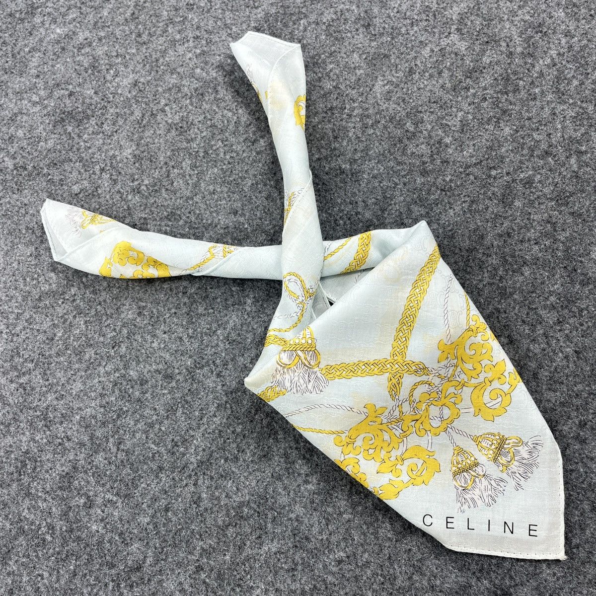 Celine Celine Handkerchief / Bandana / Neckerchief B1766 Size ONE SIZE - 9 Thumbnail