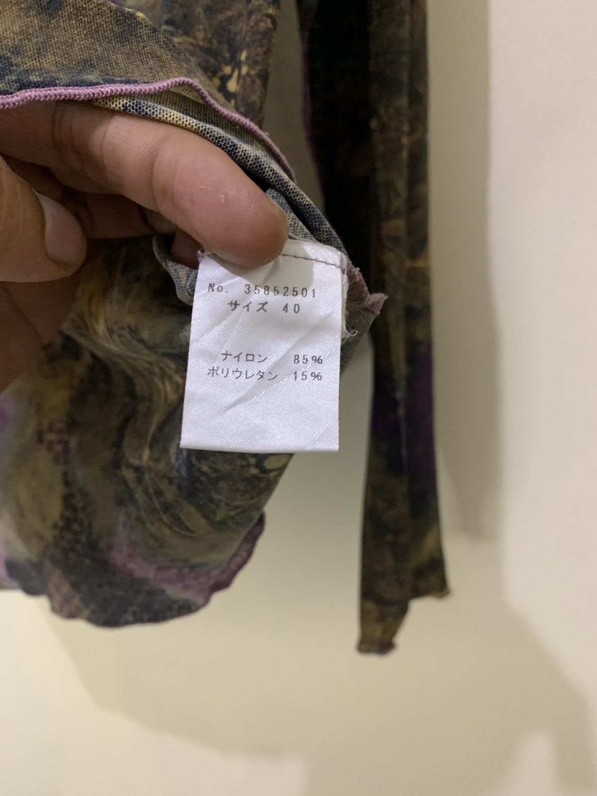 Jean Paul Gaultier × Vintage Vintage Mesh Top Shirt Inspired Jean Paul Gaultier Size M / US 6-8 / IT 42-44 - 4 Thumbnail