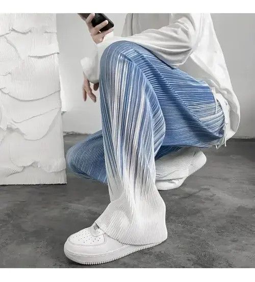 Japanese Brand × Vintage Man Casual Pants Harajuku Wide Leg Oversize Size US 32 / EU 48 - 1 Thumbnail