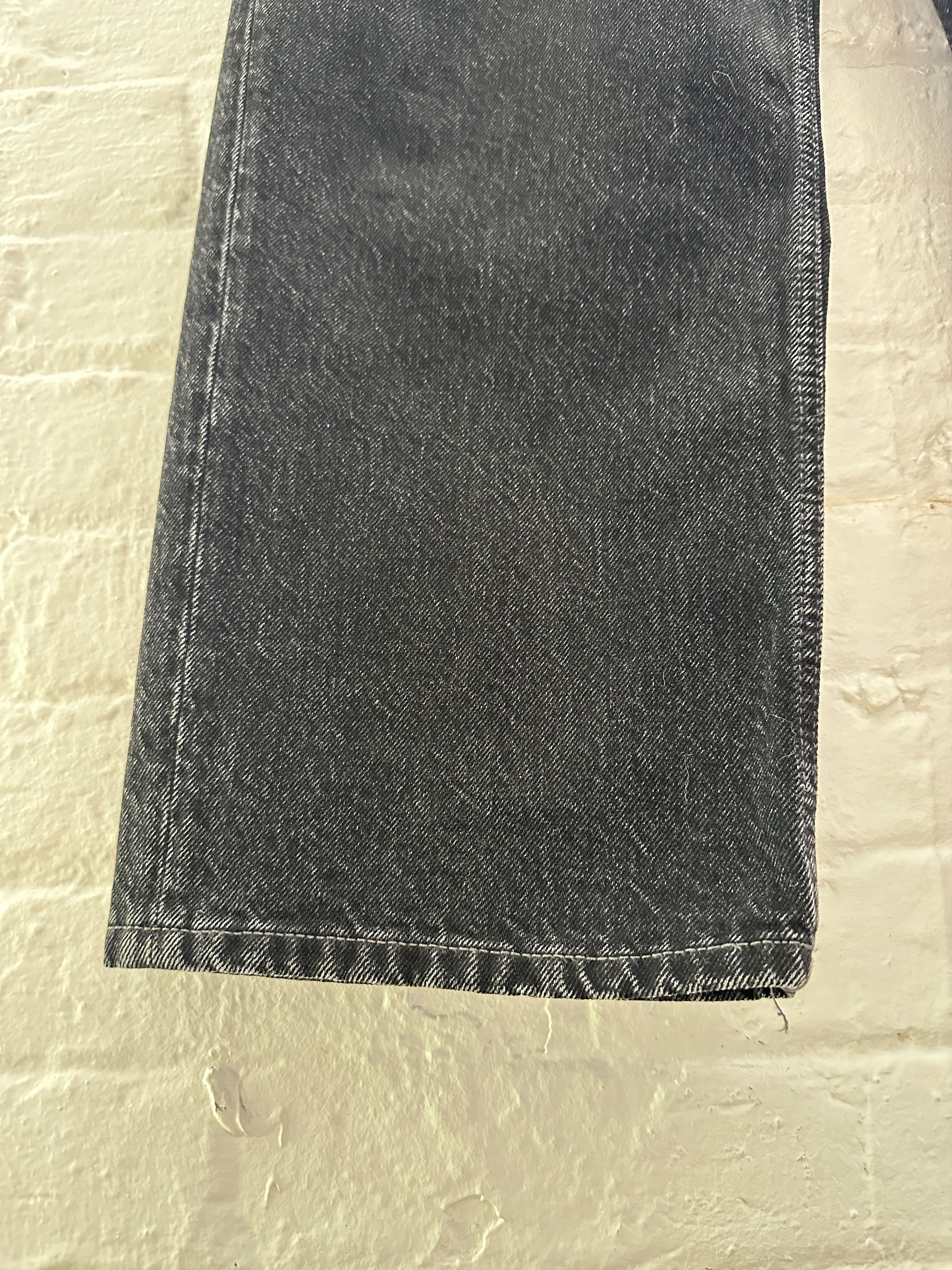 Acne Studios Acne Studios Wide Leg 1993 Vintage Black Jeans Size ONE SIZE - 3 Thumbnail