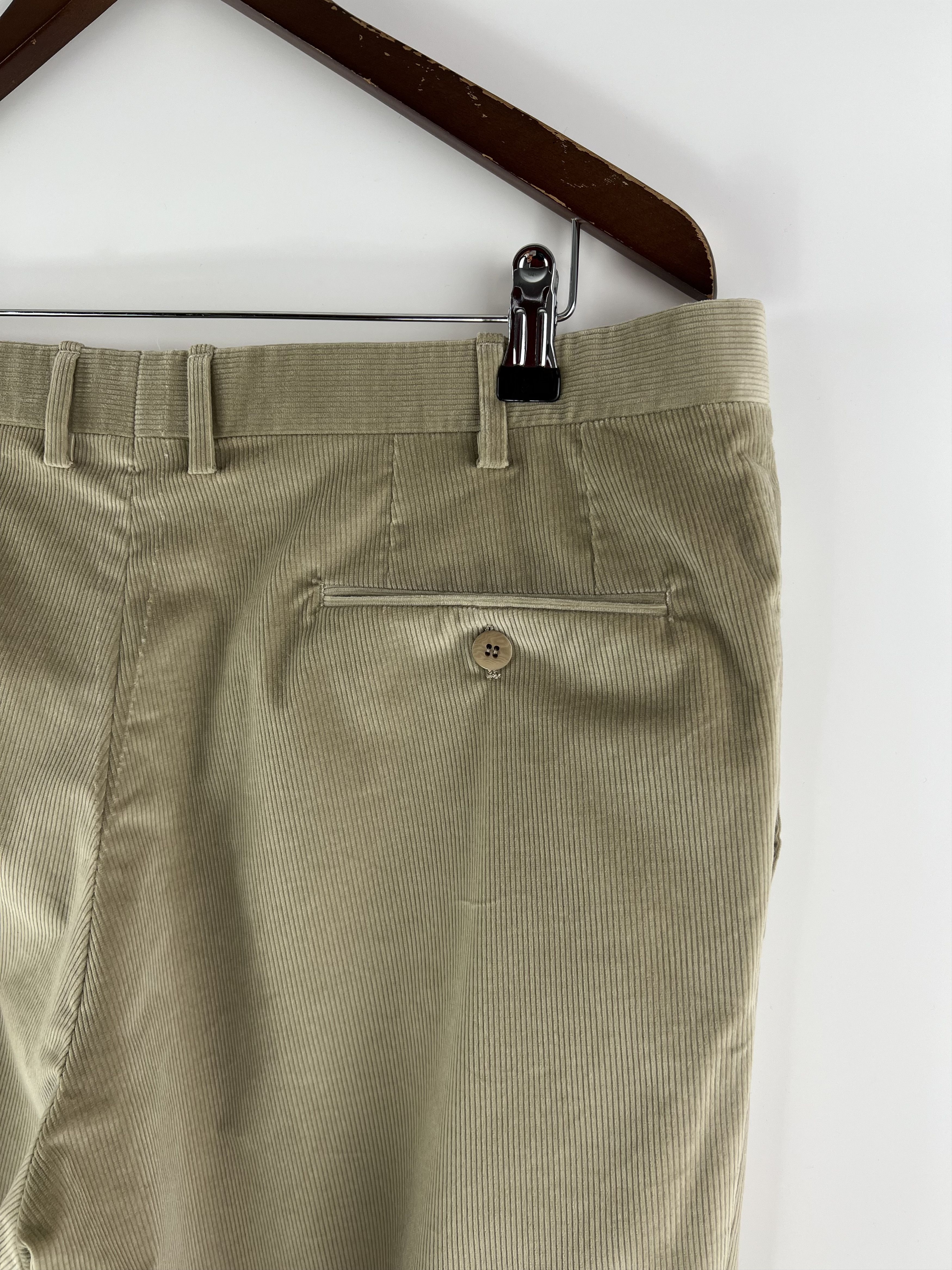 Brioni Brioni Beige Corduroy Pants Trousers Size 58R Size US 42 / EU 58 - 3 Thumbnail