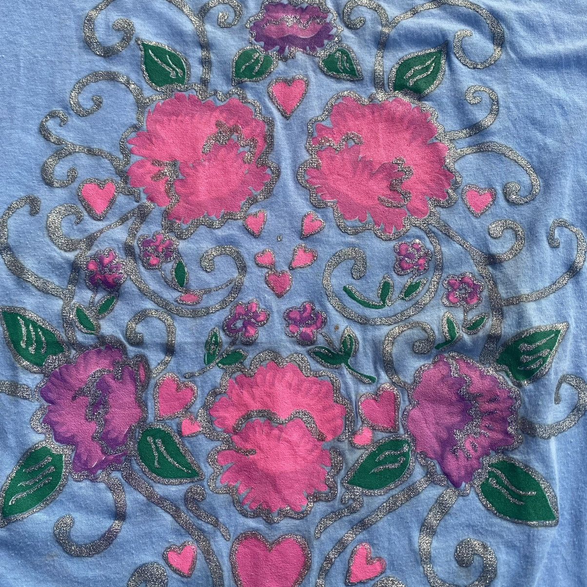 Vintage 90s DIY Art tee C022 Size US XL / EU 56 / 4 - 3 Thumbnail