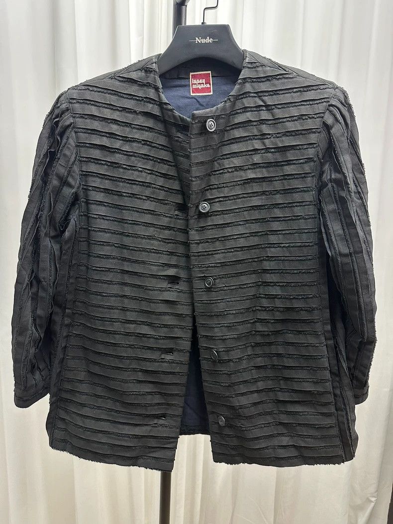 Issey Miyake Issey Miyake 1970s Ruched Jacket - dmc Size US S / EU 44-46 / 1 - 1 Thumbnail