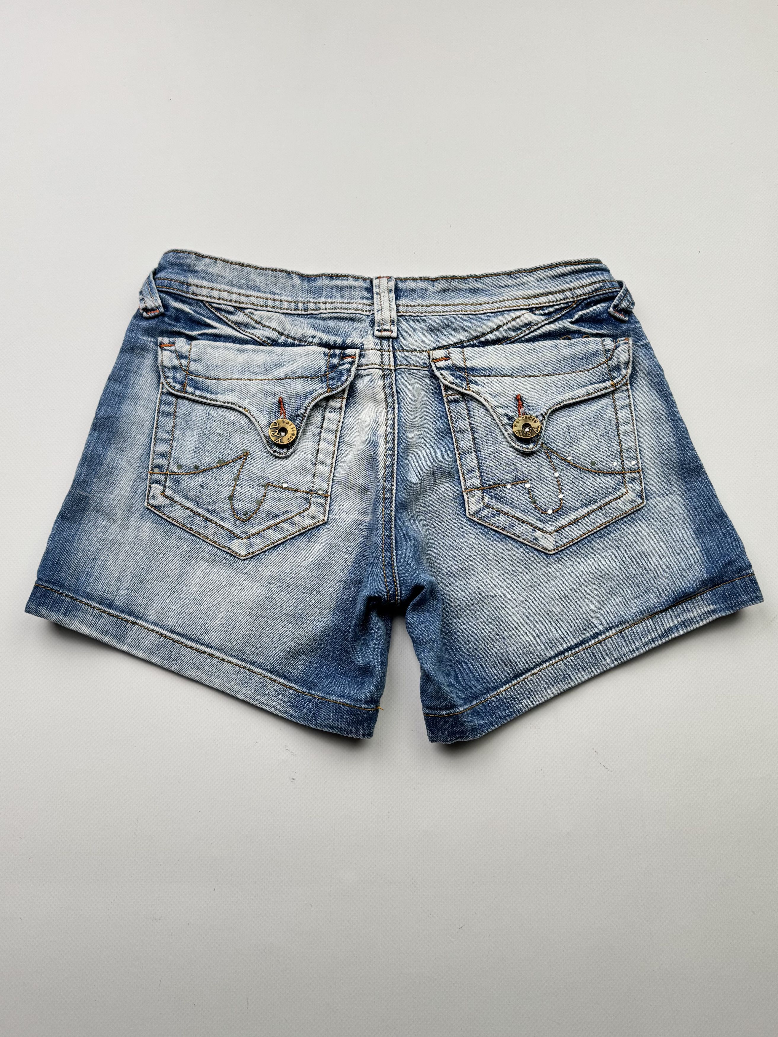 Vintage Vintage Mini Shorts B661(V382)E2 Size 25" / US 0 / IT 36 - 6 Thumbnail