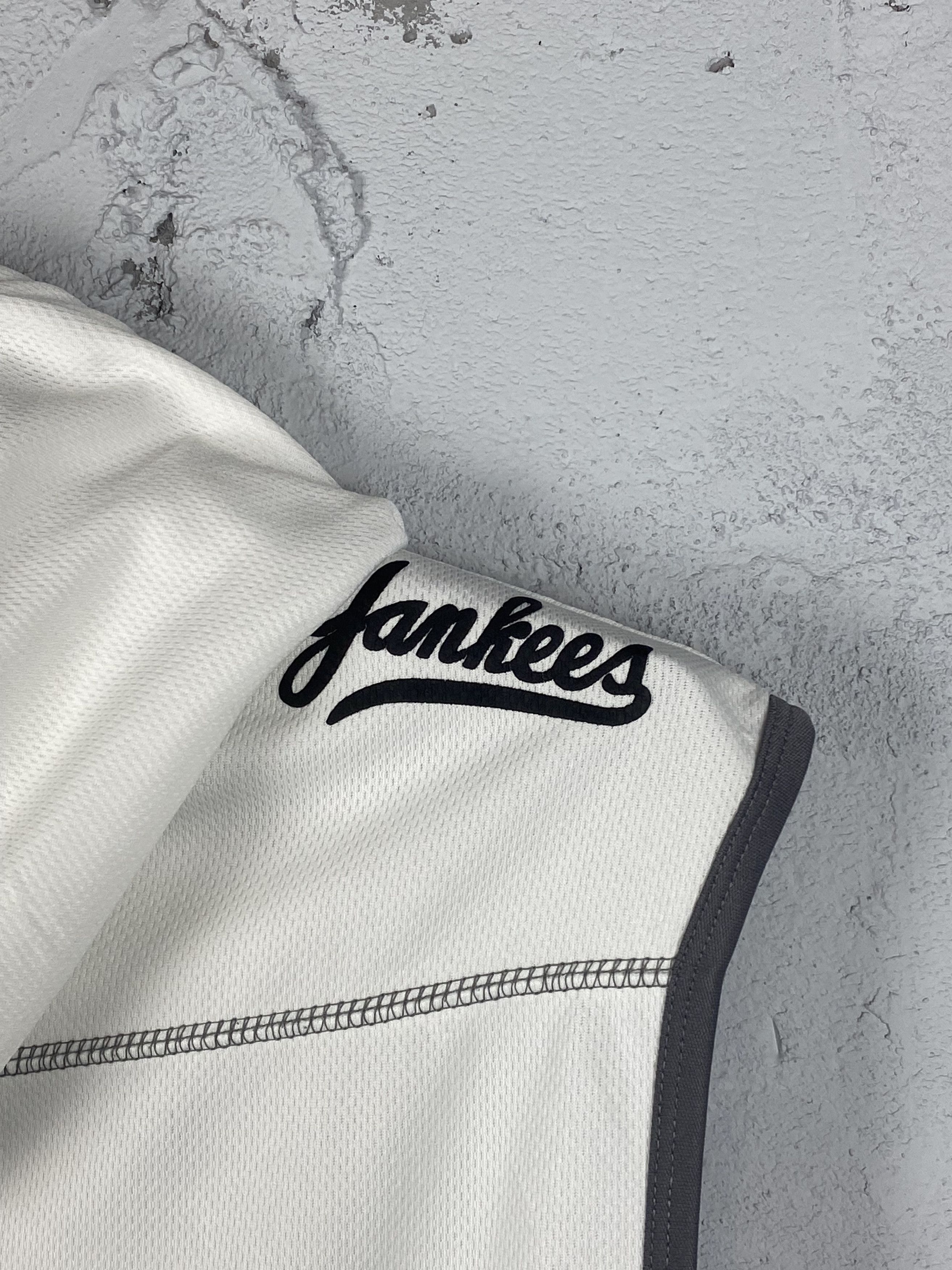 Majestic × New York Yankees × Vintage Rare Majestic x New York Yankees Hooded Tank Top Sleeveless Size US L / EU 52-54 / 3 - 9 Thumbnail