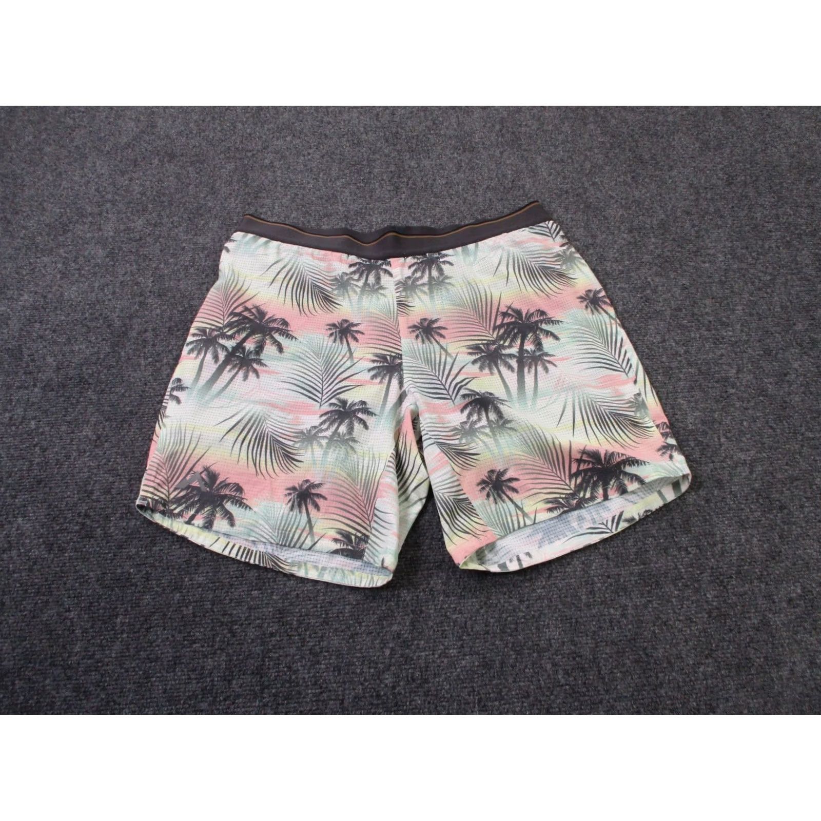 Vintage Strafe Aspen Shorts Mens M Palm Tree Performance Active Training NEW Size US 31 - 2 Thumbnail