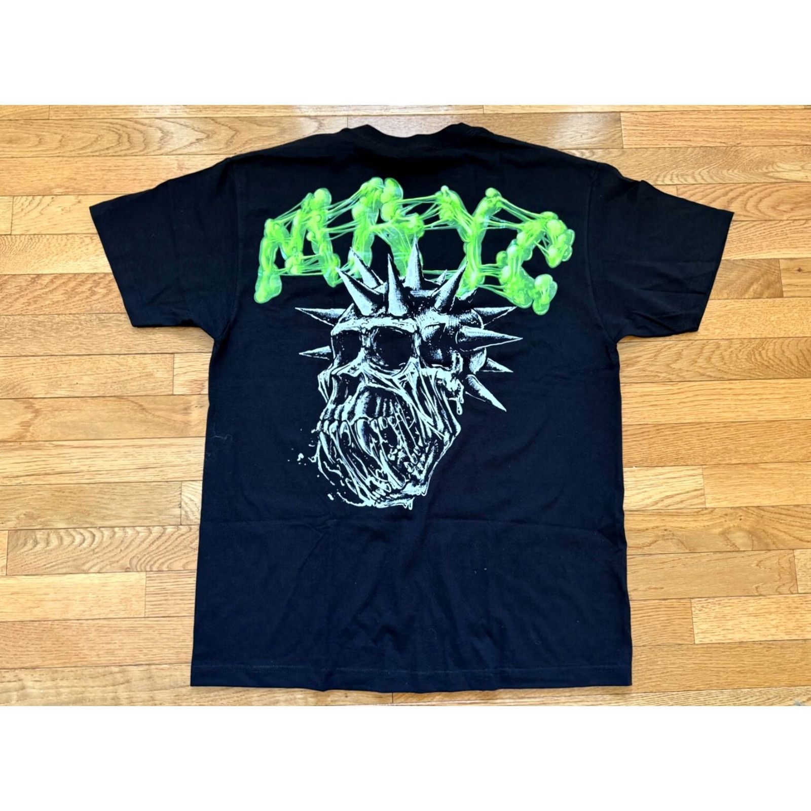 Vintage MAYC Black Slime Tee L Mens NWOT T-Shirt Mutant Ape Yacht Club NFT Crypto Ape EOS BAYC Yuga Labs Size US L / EU 52-54 / 3 - 2 Thumbnail