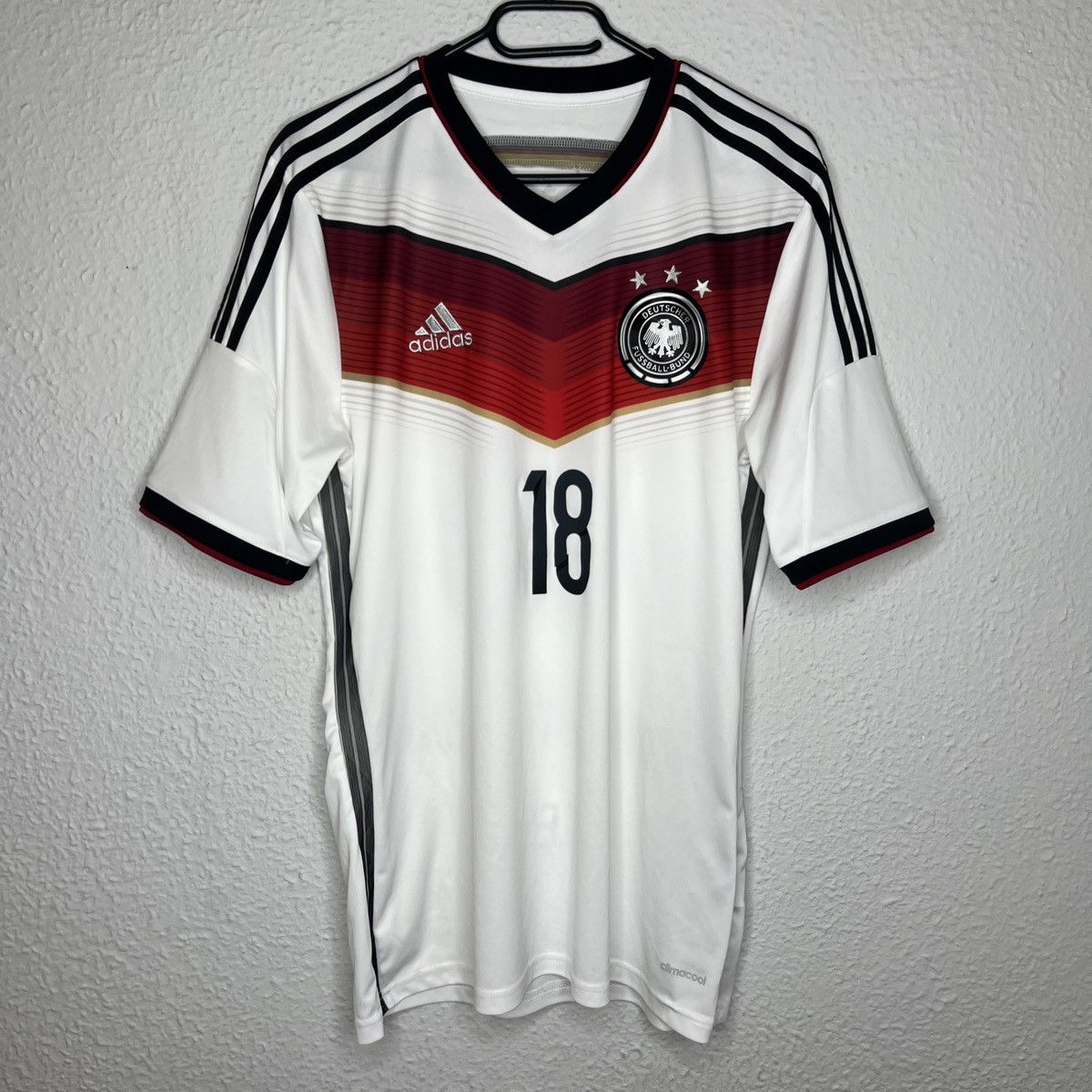 Adidas Adidas German Soccer Jersey Football Toni Kroos 2013/14 Home Size US M / EU 48-50 / 2 - 2 Thumbnail