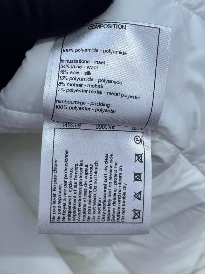Chanel Chanel Forest series white cotton jacket 2504-Nextarrow Size XS / US 0-2 / IT 36-38 - 9 Thumbnail
