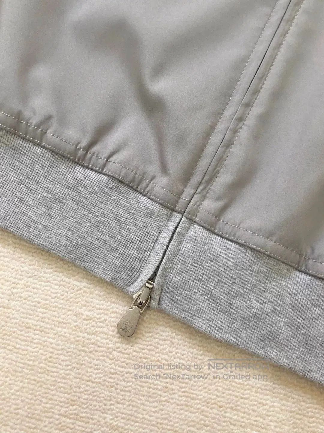 Brunello Cucinelli Brunello Cucinelli Gray Bomber Jacket. Size US S / EU 44-46 / 1 - 7 Thumbnail