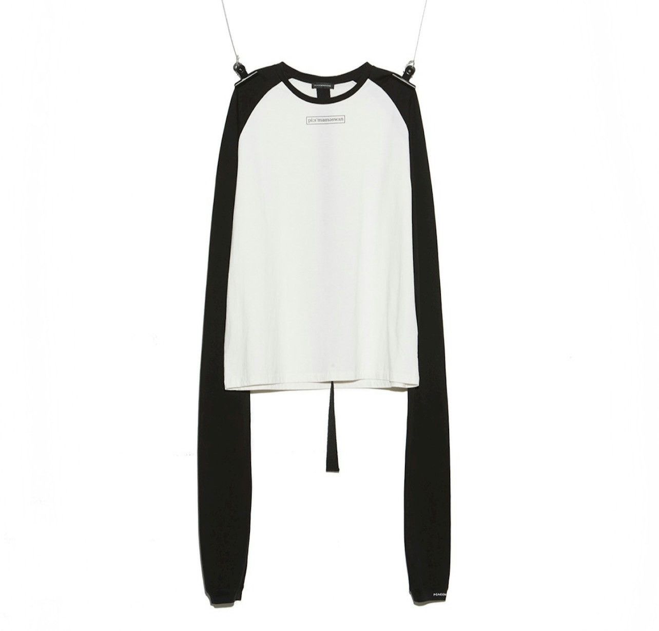 image of Peaceminusone Pmo Long Sleeve T Shirt Size L in White/Black, Men's