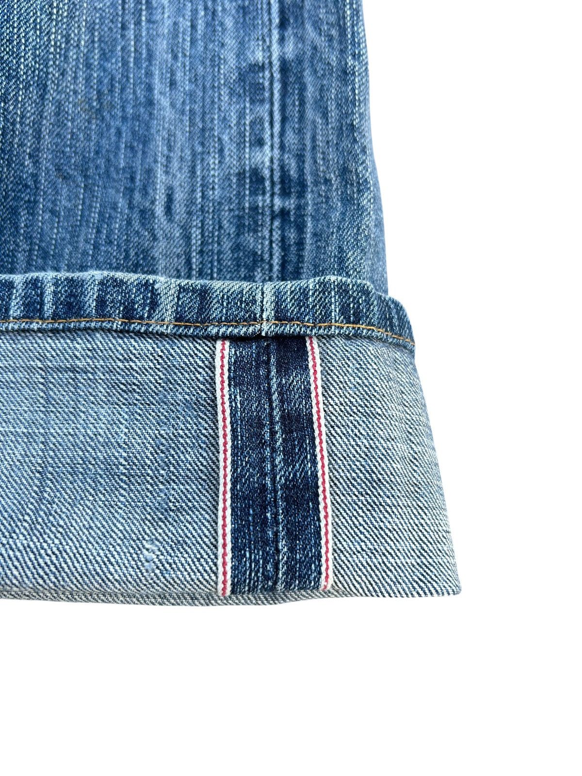 Kapital Vintage Edwin 505zx Selvedge Distressed Denim jeans Size US 29 - 3 Thumbnail