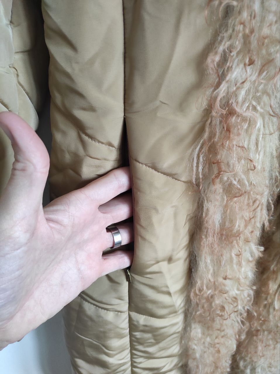 Marella Marella Synthetic Puffer Coat Faux Fur Size S XS Size S / US 4 / IT 40 - 13 Thumbnail