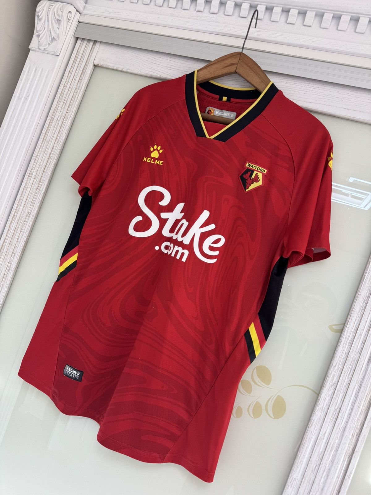 Vintage Watford 2021-2022 Away Soccer Jersey Football Shirt Kit Size US M / EU 48-50 / 2 - 3 Thumbnail