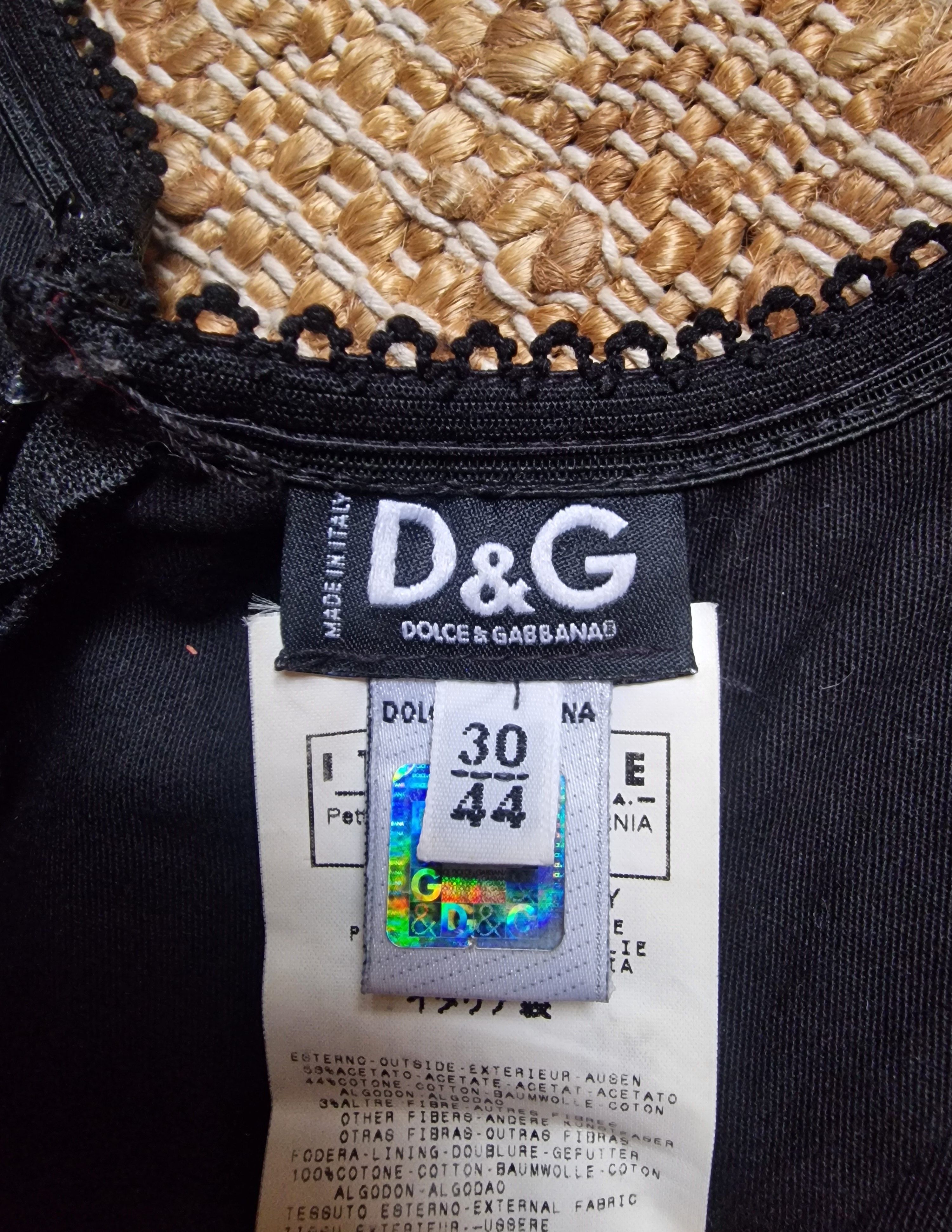 Dolce & Gabbana D&G Dolce Gabbana Bondage Corset Lace Up Bustier Strap Dress Size M / US 6-8 / IT 42-44 - 8 Thumbnail