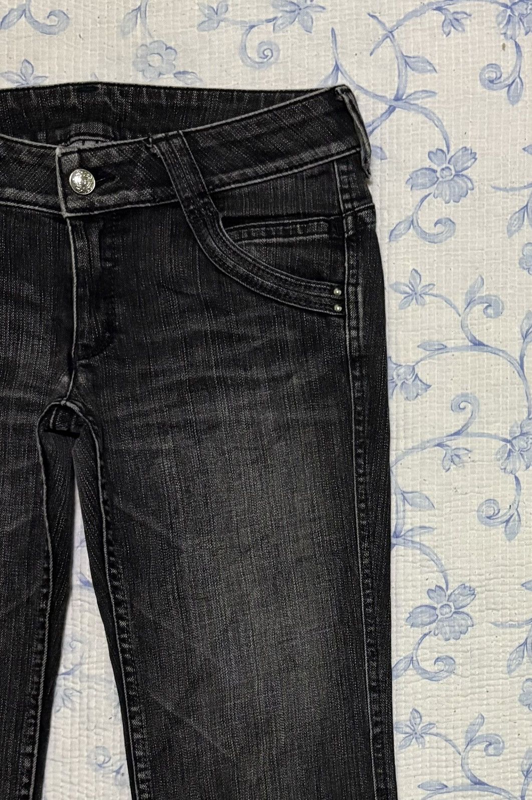 Japanese Brand Japanese Queen’s Low Streetwear Flared Denim Size US 30 / EU 46 - 6 Thumbnail
