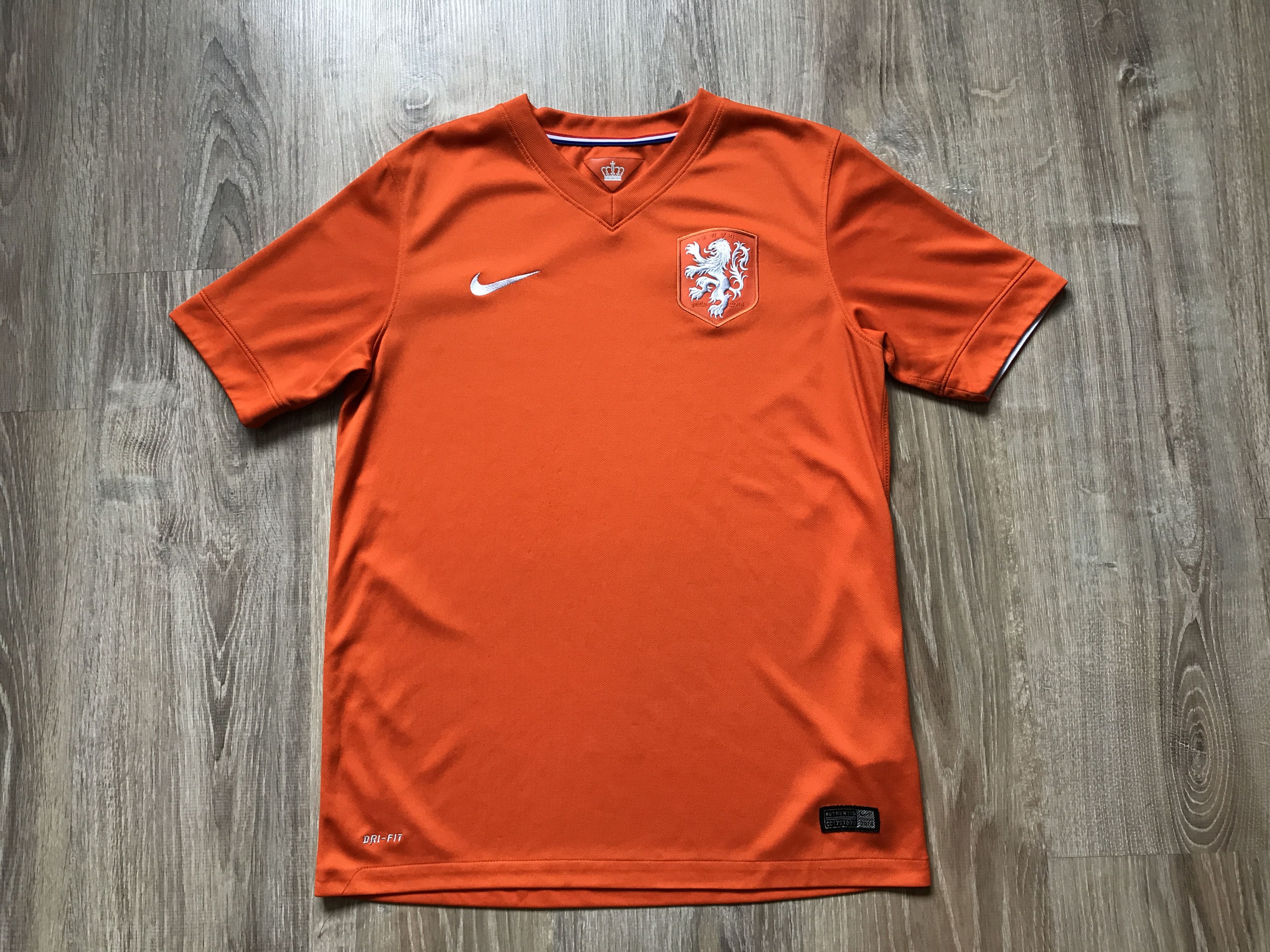 Nike × Vintage Nike Netherlands National Football Team Home Youth Jersey Size US XXS / EU 40 - 3 Thumbnail