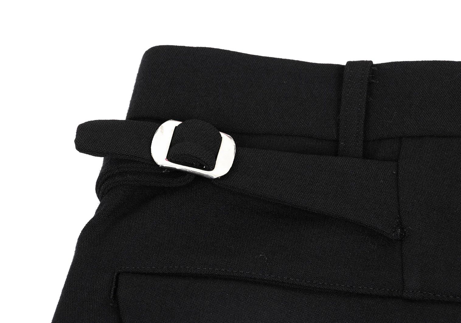 Yohji Yamamoto Yohji Yamamoto Wool Back Belt Tapered Pants Size US 38 / EU 54 - 14 Thumbnail