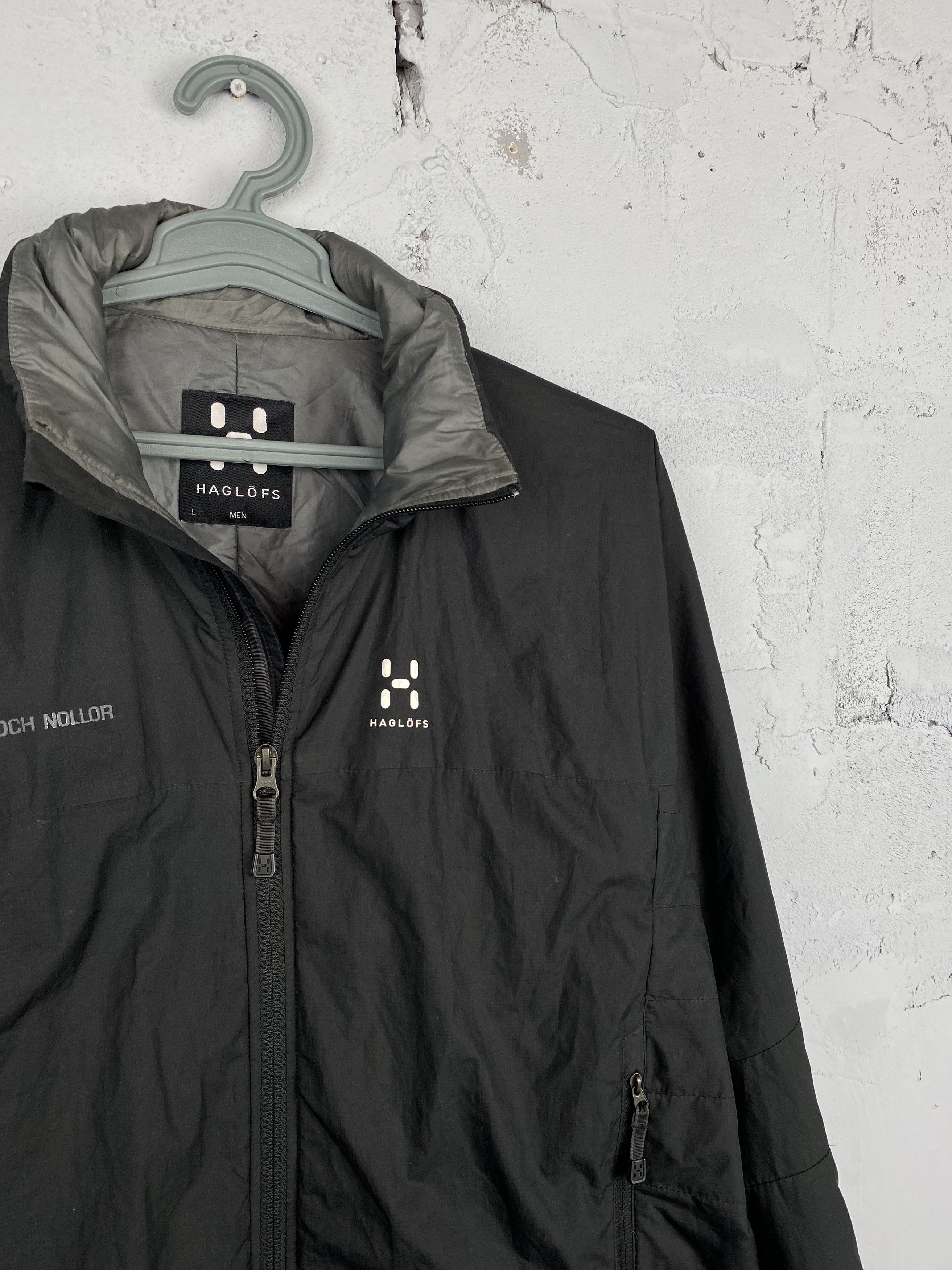 Haglofs × Vintage Haglöfs Men's Full Zip Long Sleeve Puffer Jacket L Size US L / EU 52-54 / 3 - 2 Thumbnail