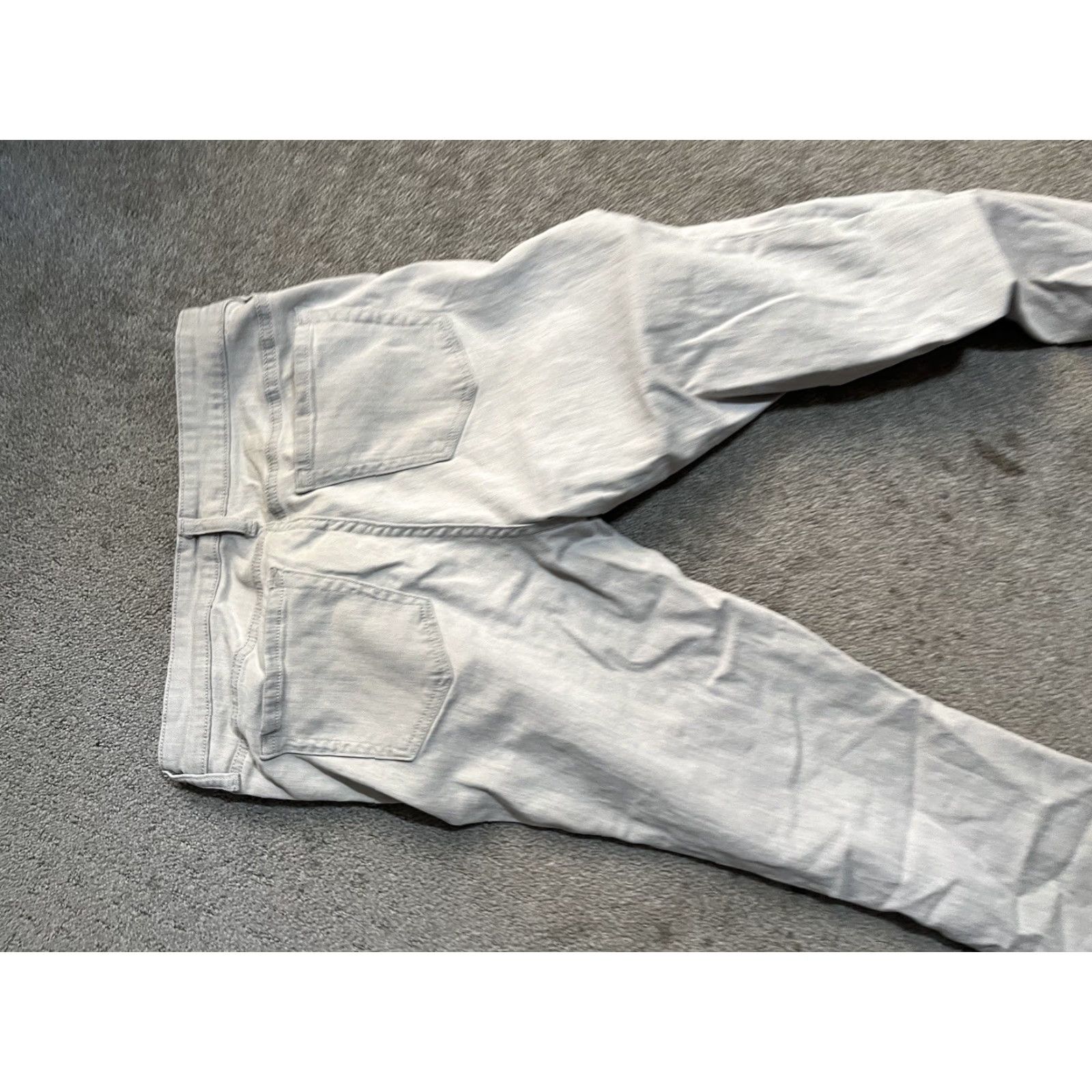 Gap GAP 1969 Legging Jeans Cotton/Spandex Gray Size 6 28in Inseam 27in Denim Skinny Women's Regular Mid Rise - Pre-owned Size 28" / US 6 / IT 42 - 4 Thumbnail