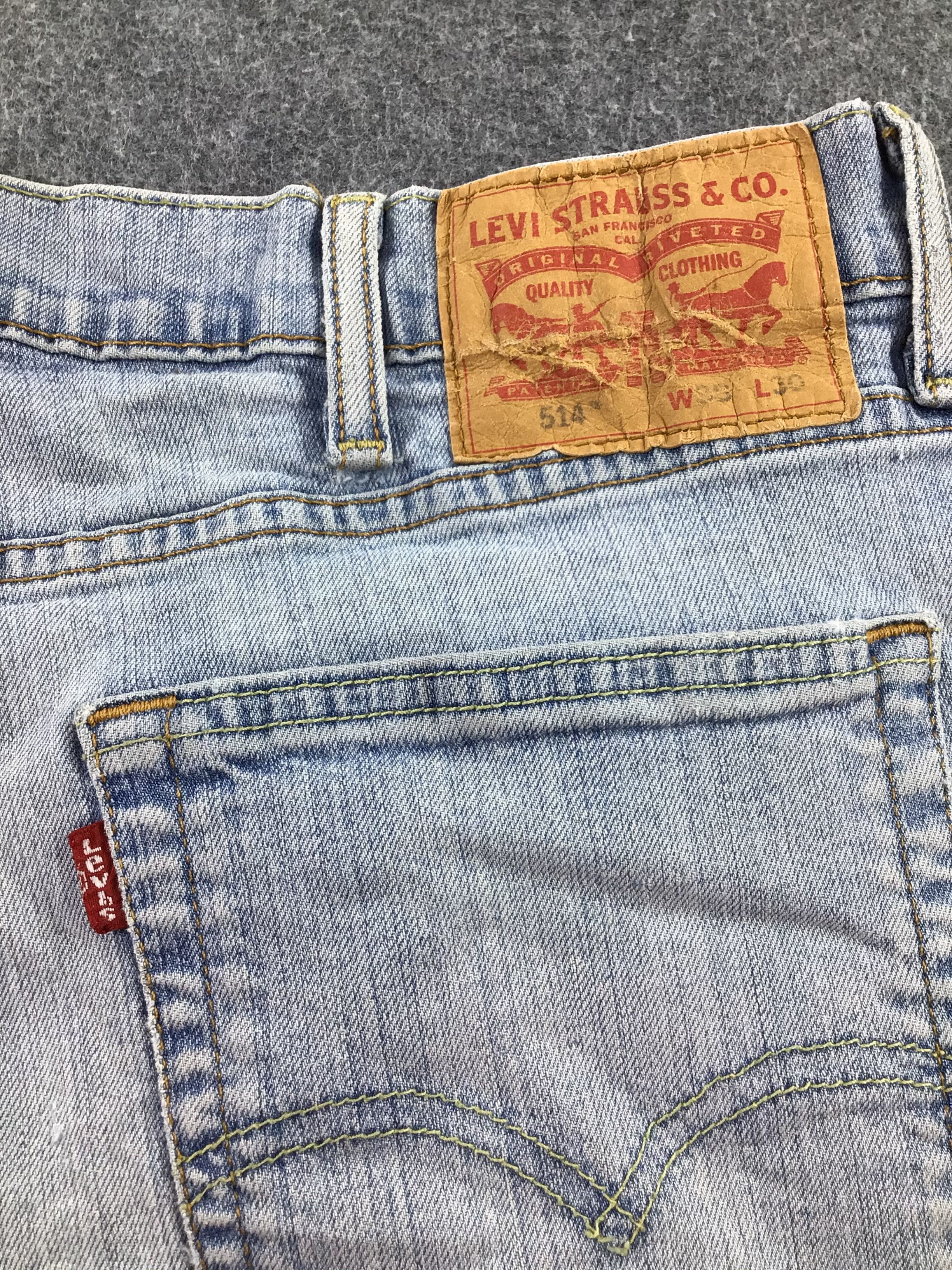 Levi's × Vintage Vintage Levis 514 Jeans-JM620 Size US 37 - 5 Thumbnail