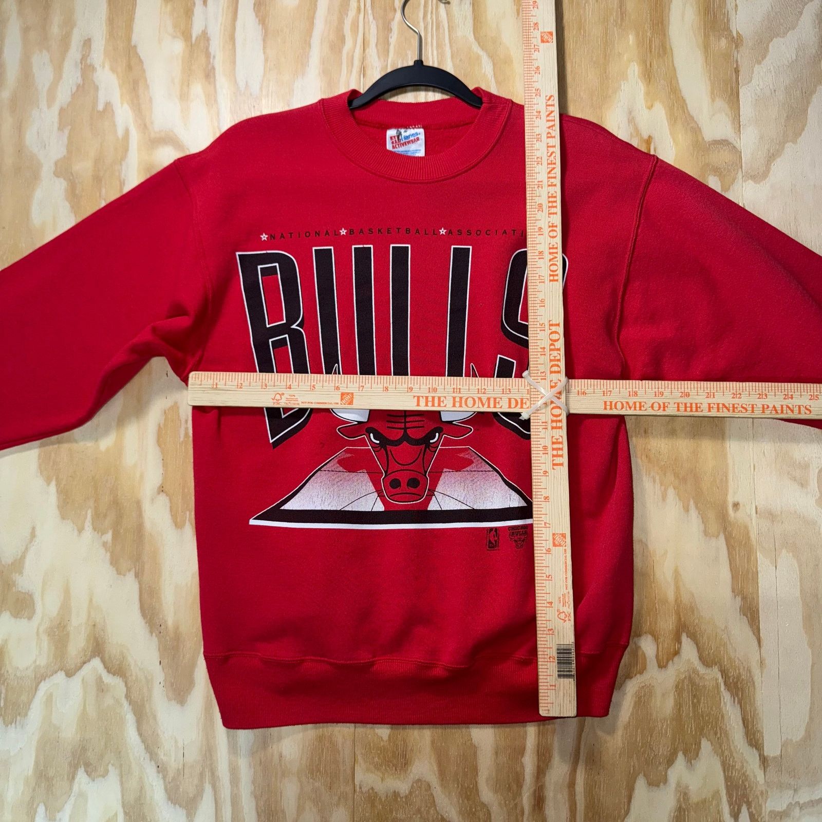 NBA Vintage Y2K Chicago Bulls 1990s jordan rodman nba sweatshirt Size US M / EU 48-50 / 2 - 4 Thumbnail