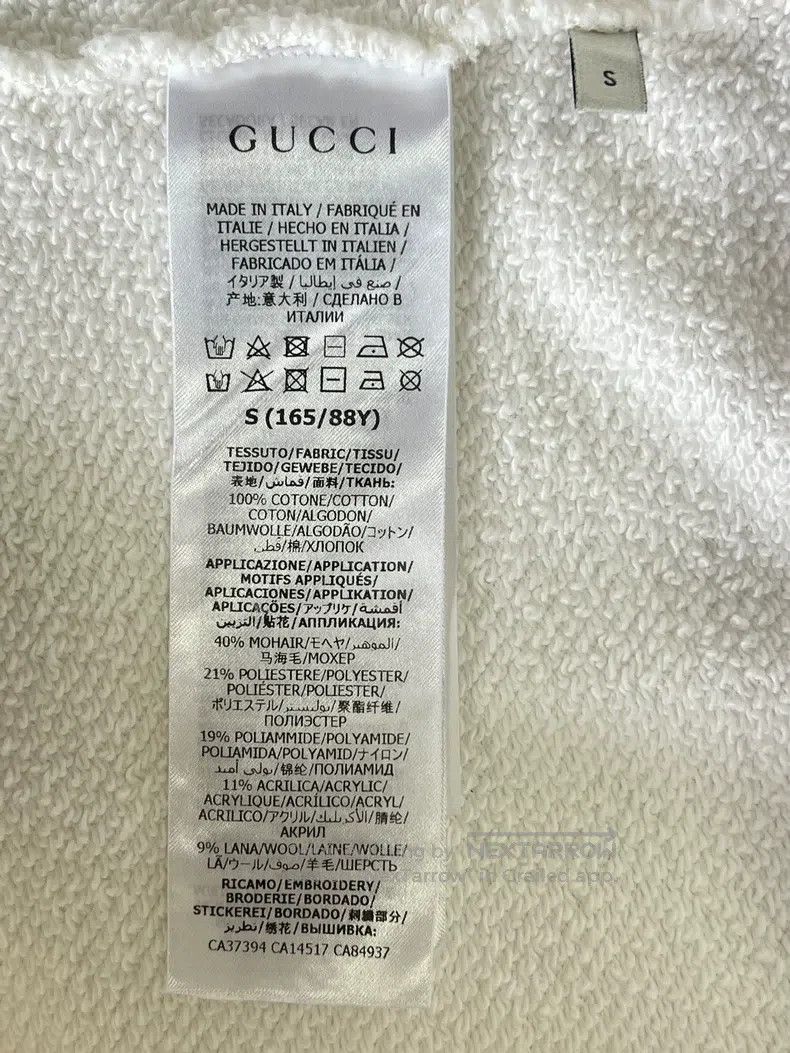 Gucci Gucci Deer Embroidered Sweatshirt Size US S / EU 44-46 / 1 - 7 Thumbnail