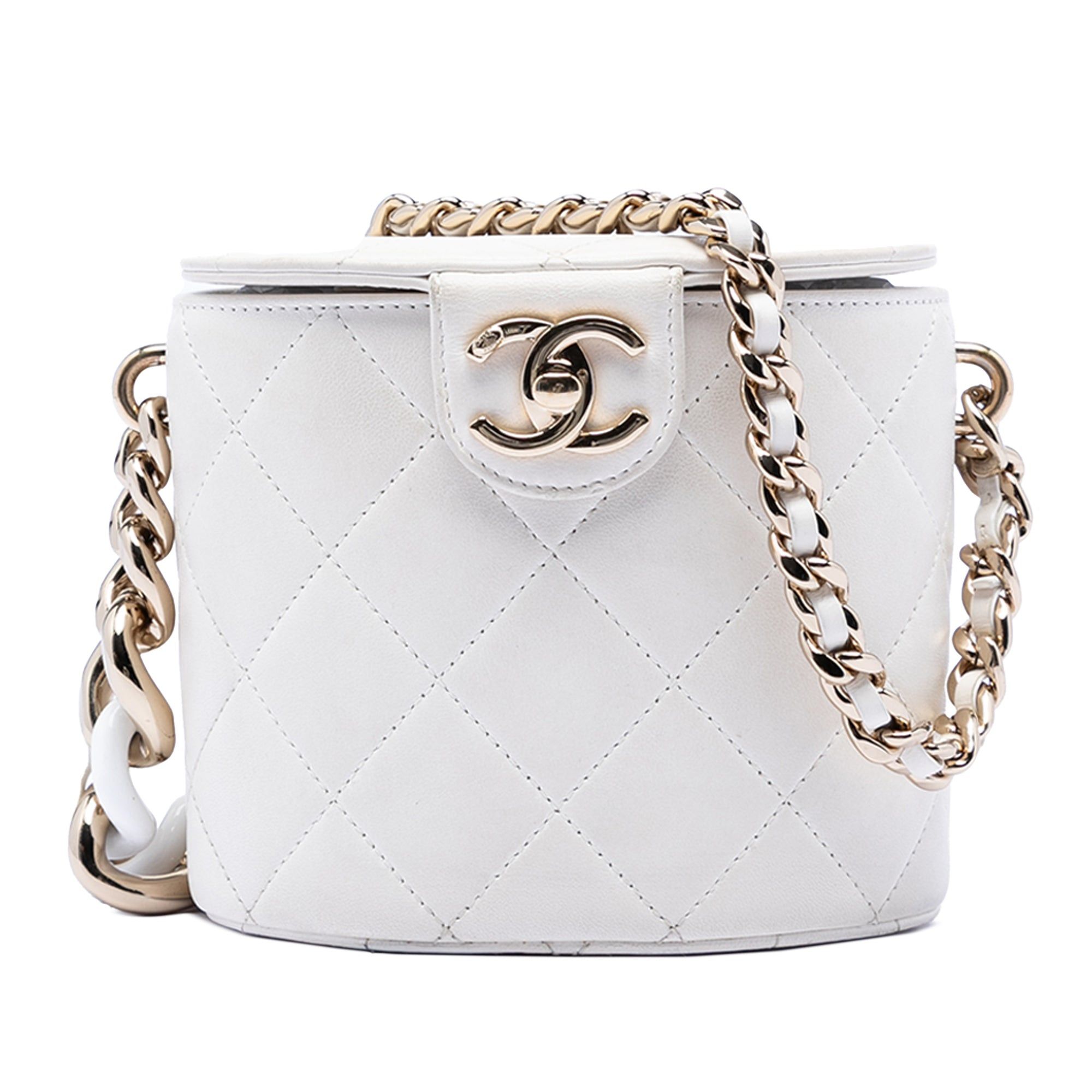 Chanel CC Lambskin Elegant Chain Vanity Case Size ONE SIZE - 1 Thumbnail