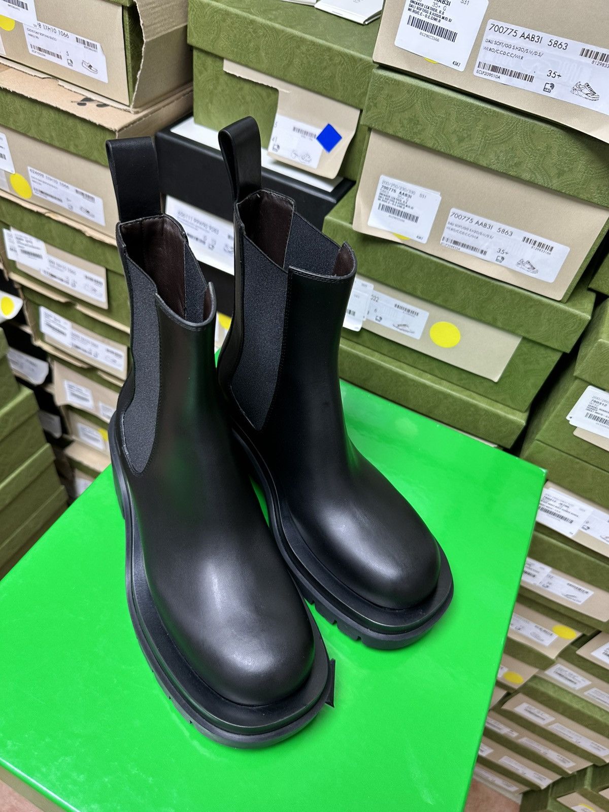 Bottega Veneta BOTTEGA VENETA : Lug ankle boot -37 Size US 7 / IT 37 - 7 Thumbnail
