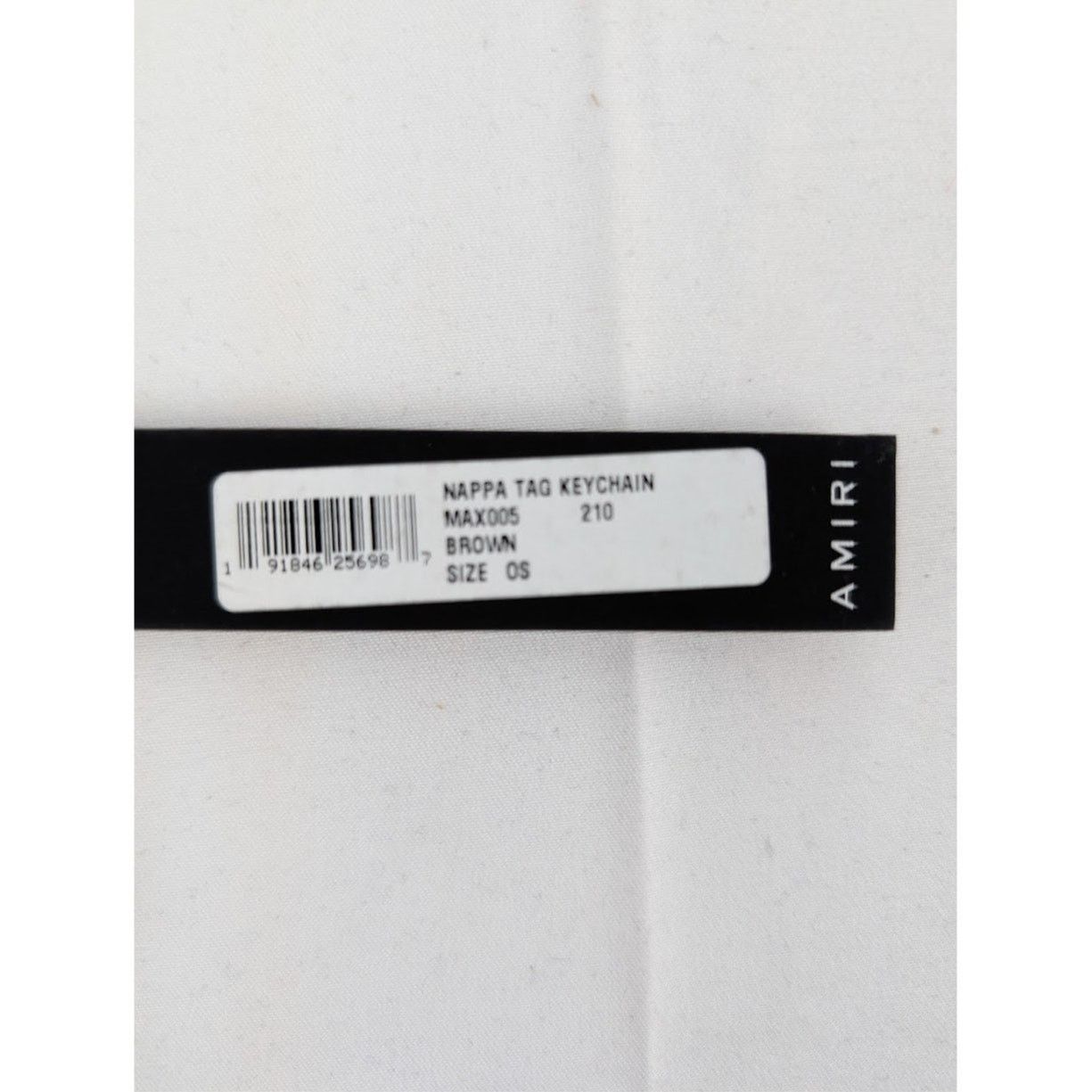 Amiri o1rshd1 Q:3 / Size: OS / Nappa Tao Keychain in Brown Size ONE SIZE - 12 Thumbnail
