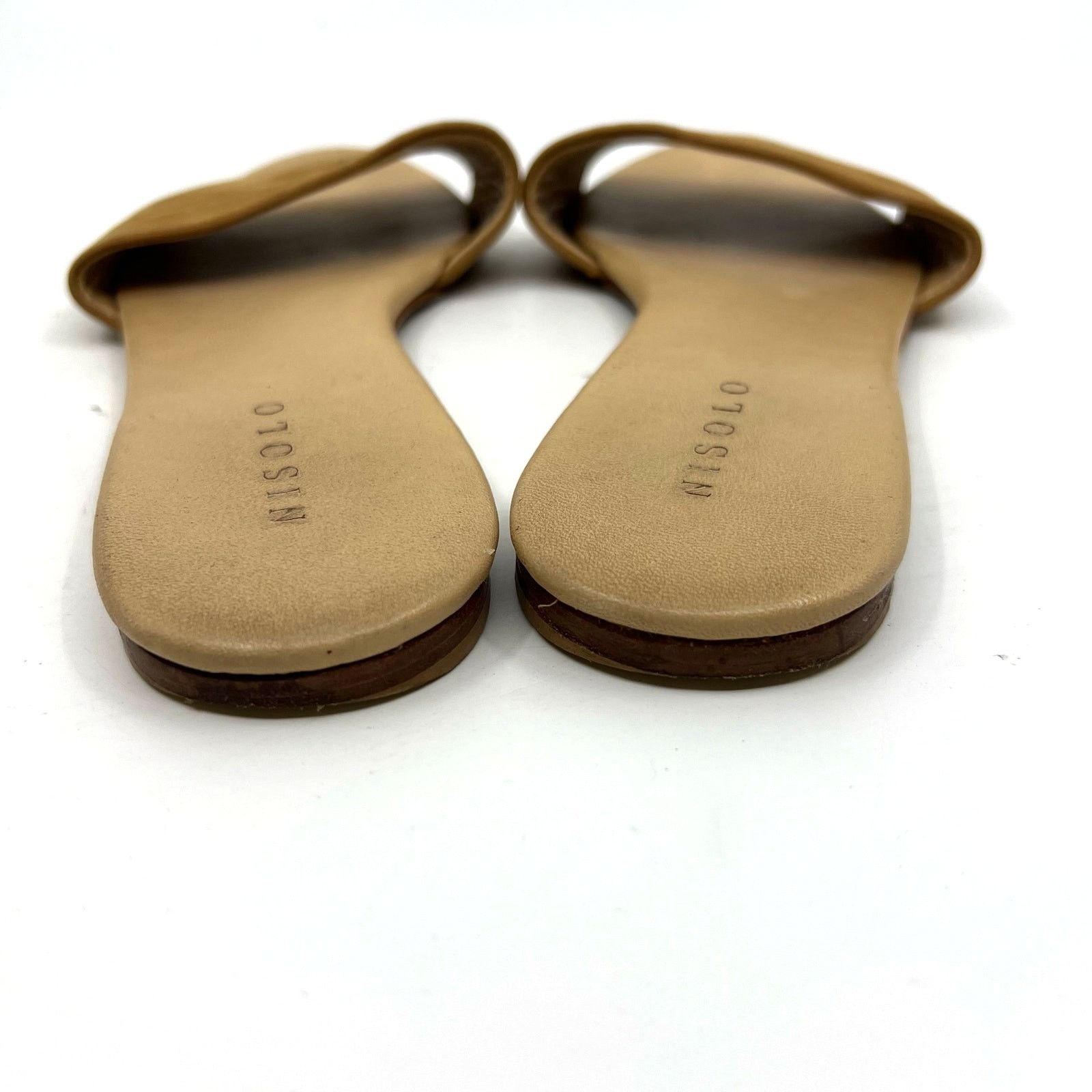 Nisolo Nisolo Isla Brown Suede Slide Sandals Women's 7.5 US Size US 7.5 / IT 37.5 - 6 Thumbnail