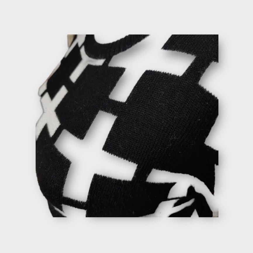 Merona Merona | Cross Print Pullover Sweater | Large Size L / US 10 / IT 46 - 3 Thumbnail