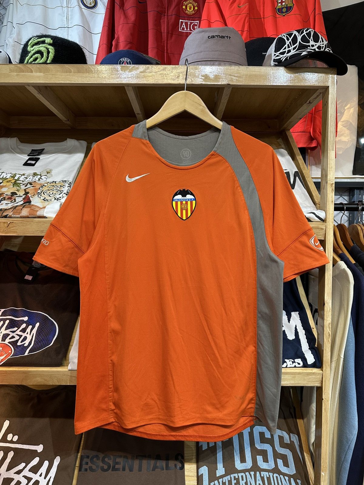 Nike Vintage Valencia CF 2005-06 Total 90 Training Jersey Size US L / EU 52-54 / 3 - 1 Thumbnail