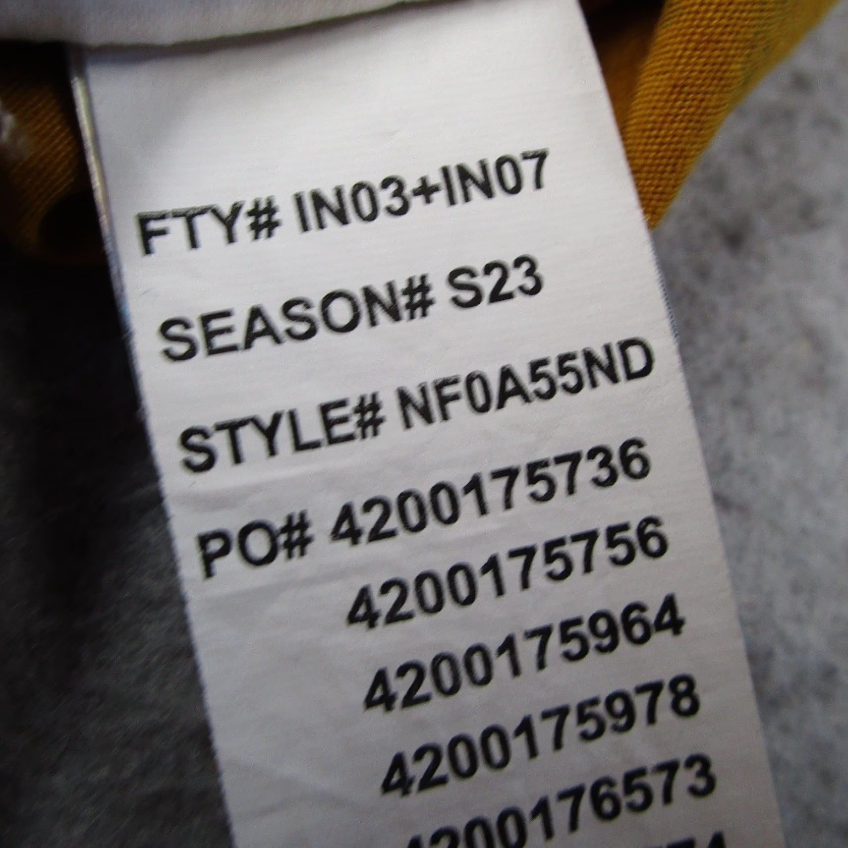 The North Face The North Face Mens Campfire Print Button Down Shirt Yellow NF0A55ND Large L Size US L / EU 52-54 / 3 - 5 Thumbnail