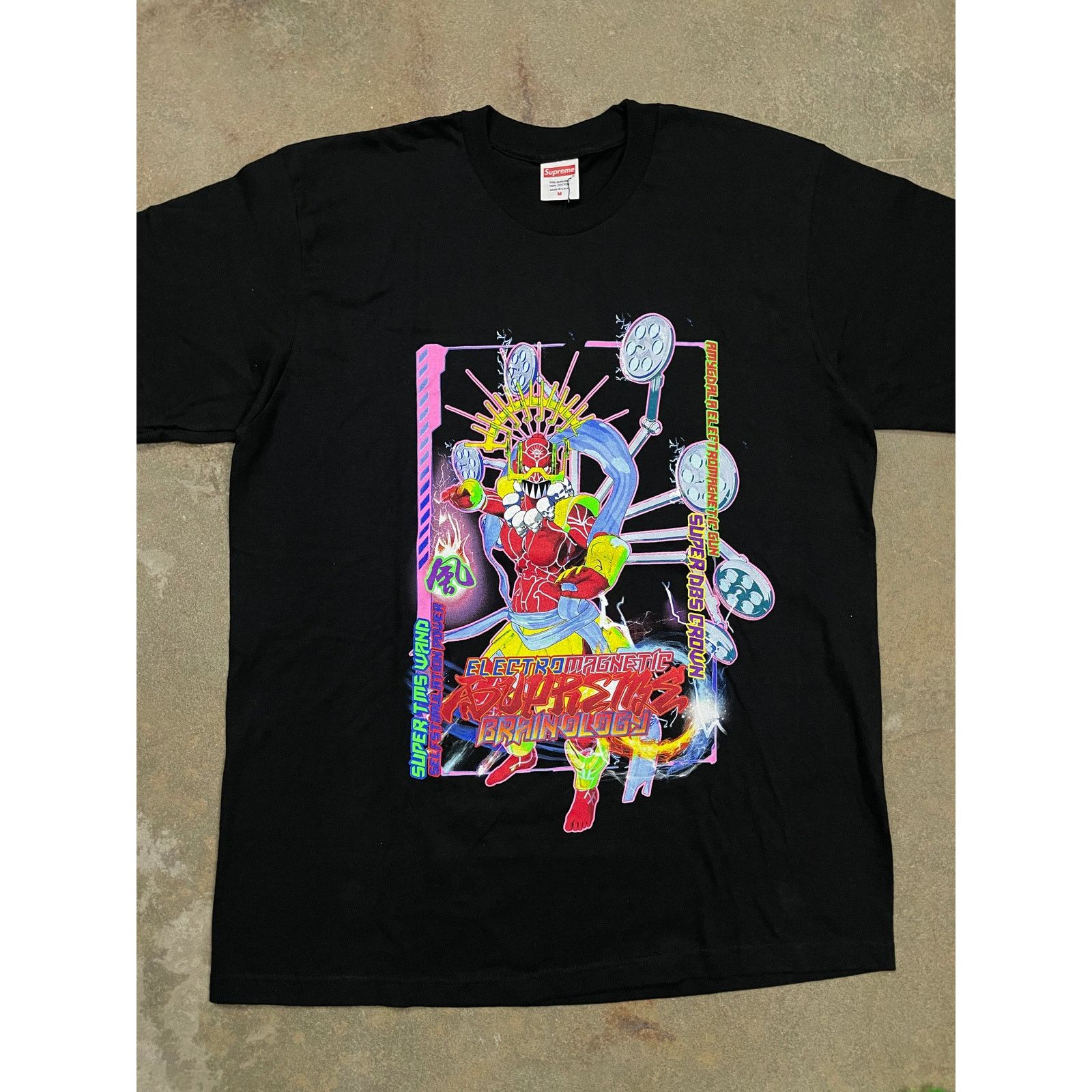 Supreme Supreme Electro Tee Black New Medium Size US M / EU 48-50 / 2 - 1 Thumbnail