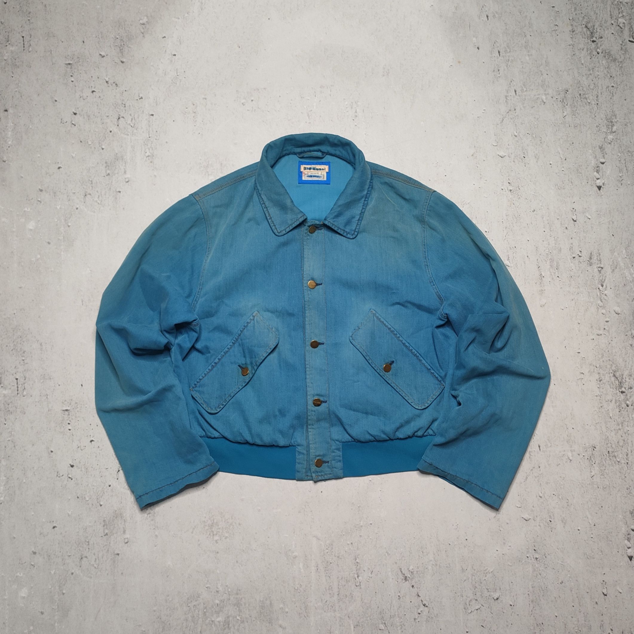 Acne Studios Acne studios bla konst 1/1 sample washed denim jacket Size US L / EU 52-54 / 3 - 2 Thumbnail