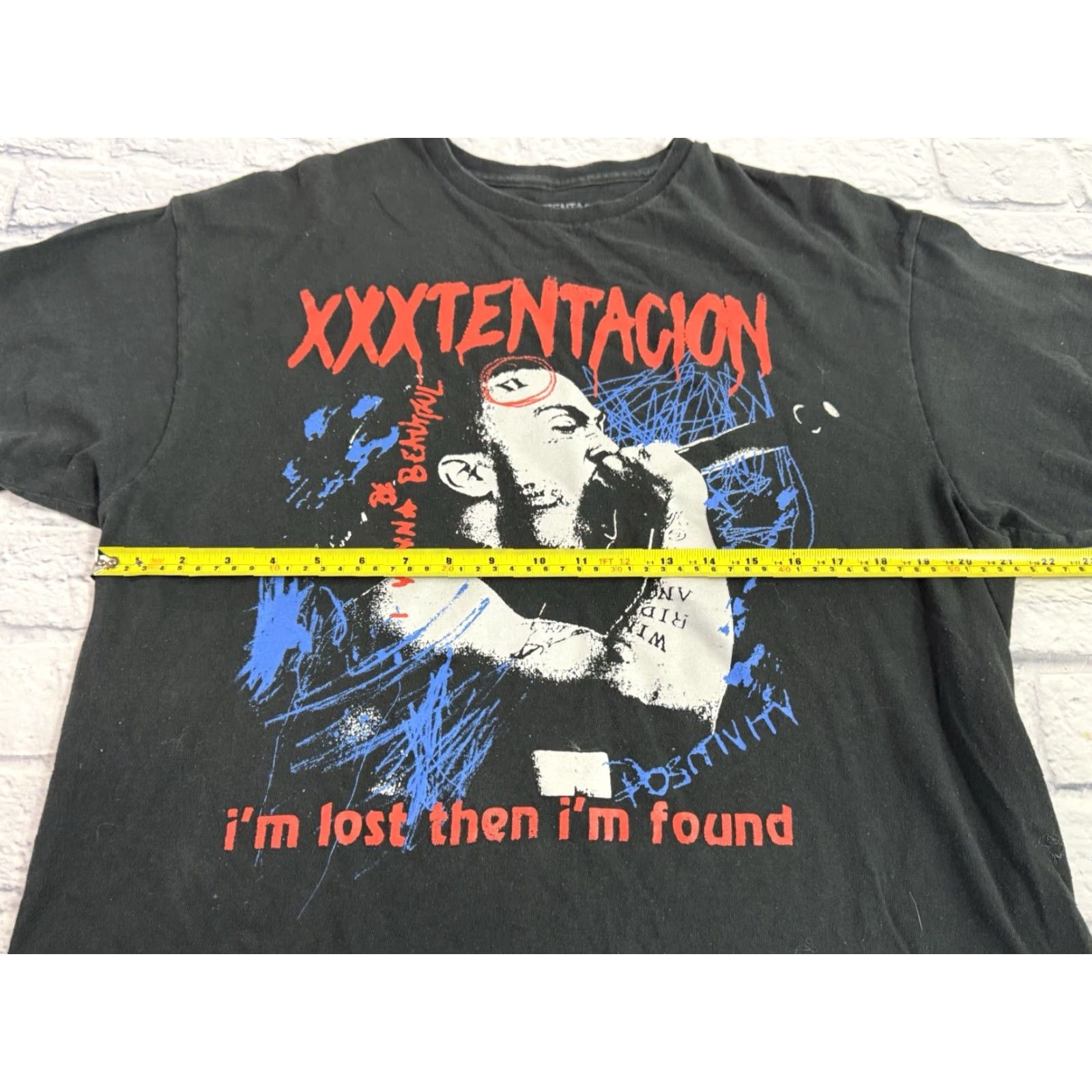 Vintage VINTAGE XXXTentacion I’m Lost Them I’m Found Rapper T Shirt Men’s Size XL Size US XL / EU 56 / 4 - 4 Thumbnail