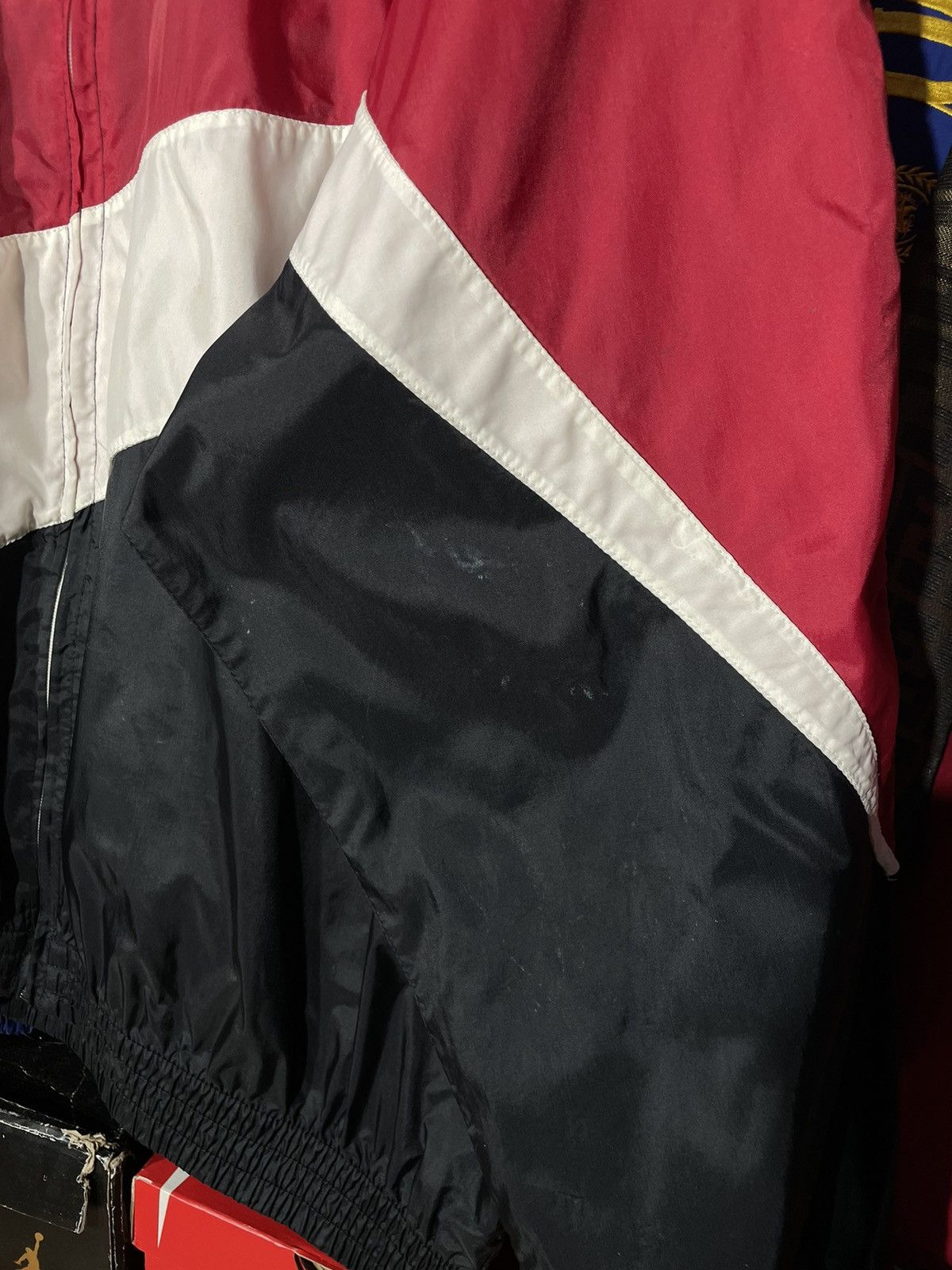 Nike × Vintage Windbreaker Nike Big Swoosh Vintage 90’s Size US L / EU 52-54 / 3 - 10 Thumbnail