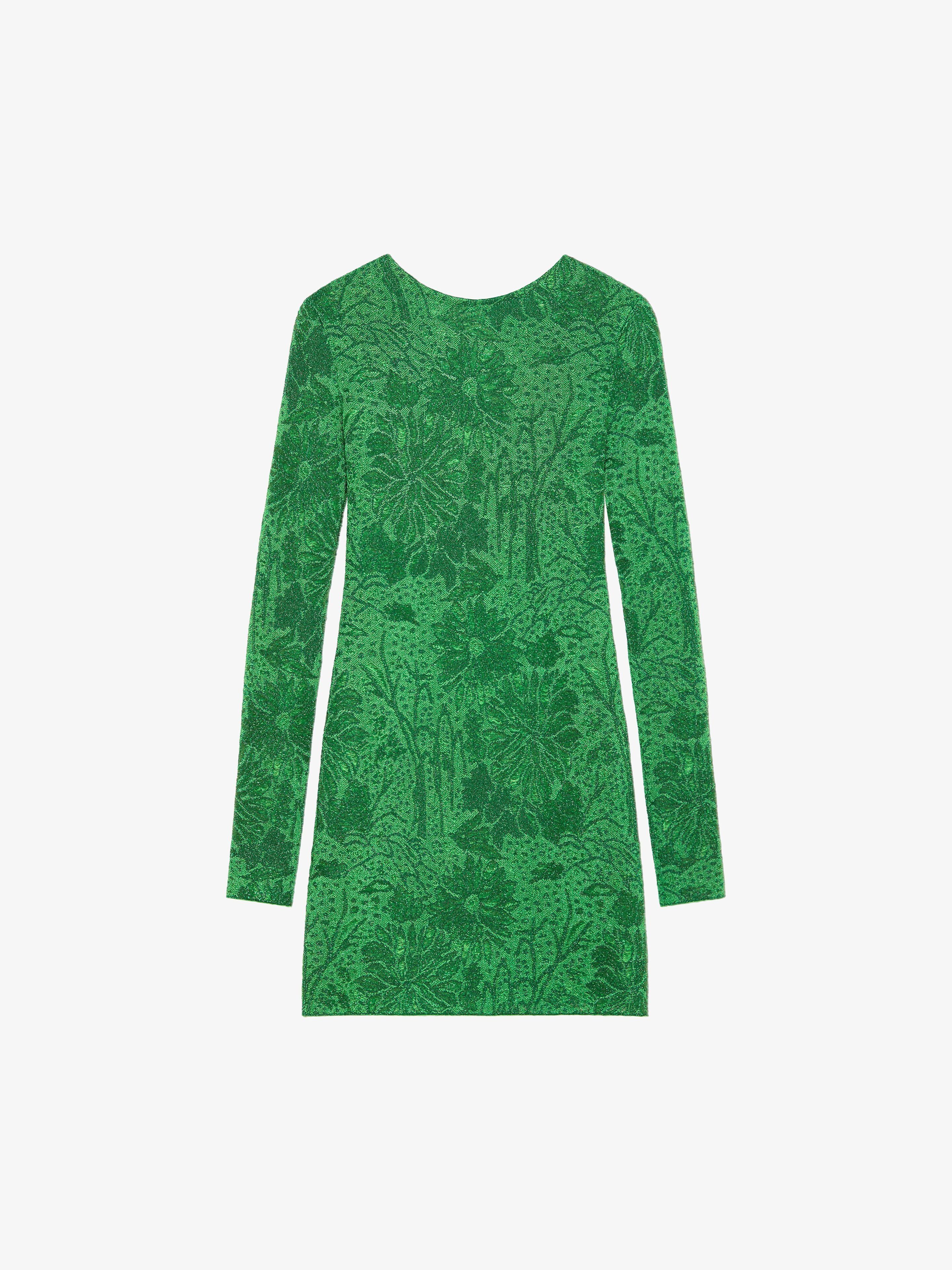 Givenchy o1y0925 Mini Dress in Green Size M / US 6-8 / IT 42-44 - 1 Thumbnail