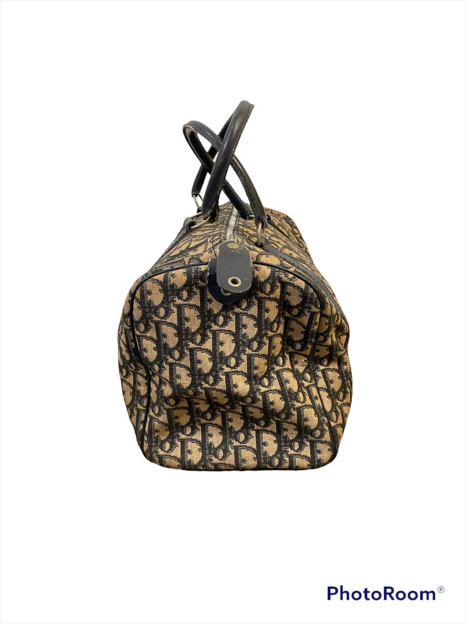 Christian Dior Monsieur × Dior vintage christian dior leather monogram bowling handbag Size ONE SIZE - 2 Thumbnail