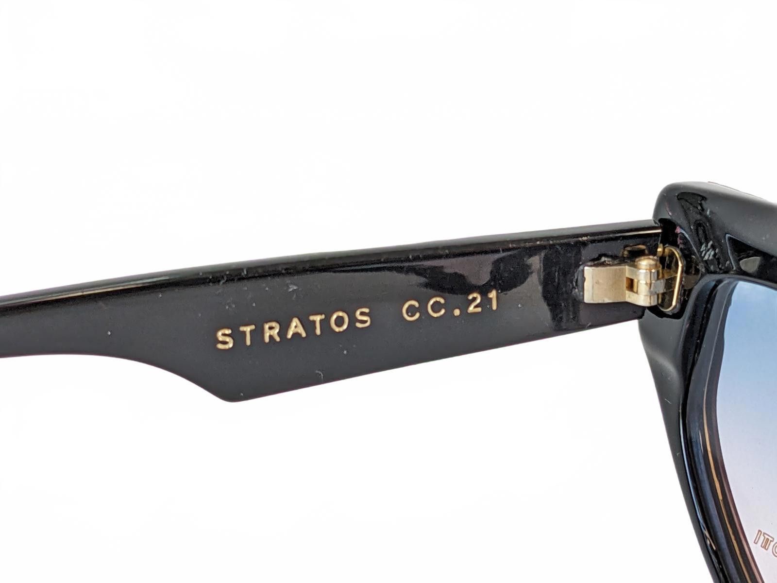 Other Claudia Carlotti France Stratos CC21 Snake Sunglasses Black Size ONE SIZE - 7 Thumbnail