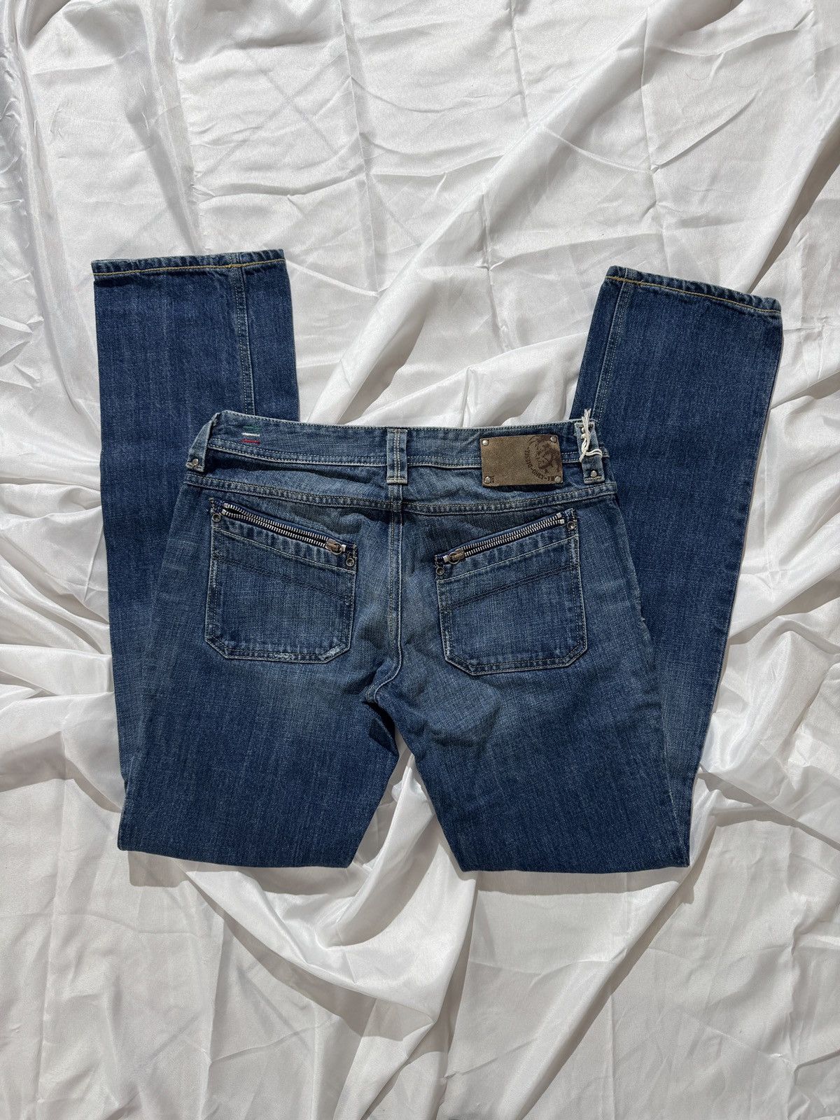 Diesel Diesel Vintage Low Rise Y2K Washed Bootcut Jeans Size 29" - 2 Thumbnail