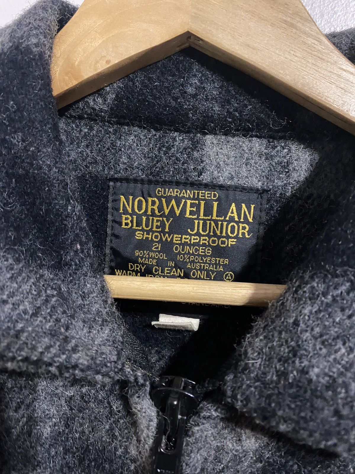 Vintage Vintage Norwellan Bluey Junior lumberjacket Size US L / EU 52-54 / 3 - 3 Thumbnail