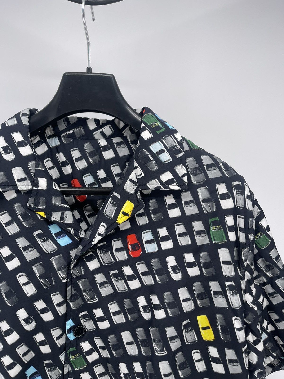 Bottega Veneta Bottega Veneta Car Print Shirt Size 48 Size US M / EU 48-50 / 2 - 2 Thumbnail