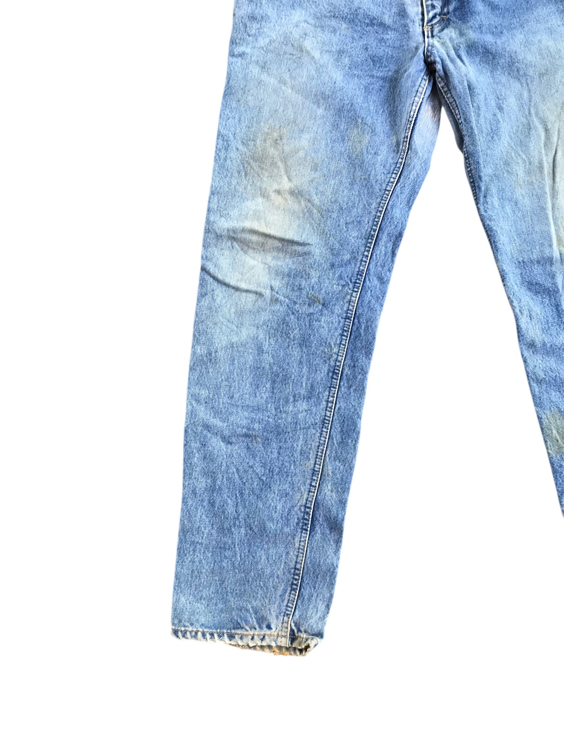 Tornado Mart Vtg 90s Lee Rider Distressed Denim-Size 34-if six was nine Size US 34 / EU 50 - 3 Thumbnail