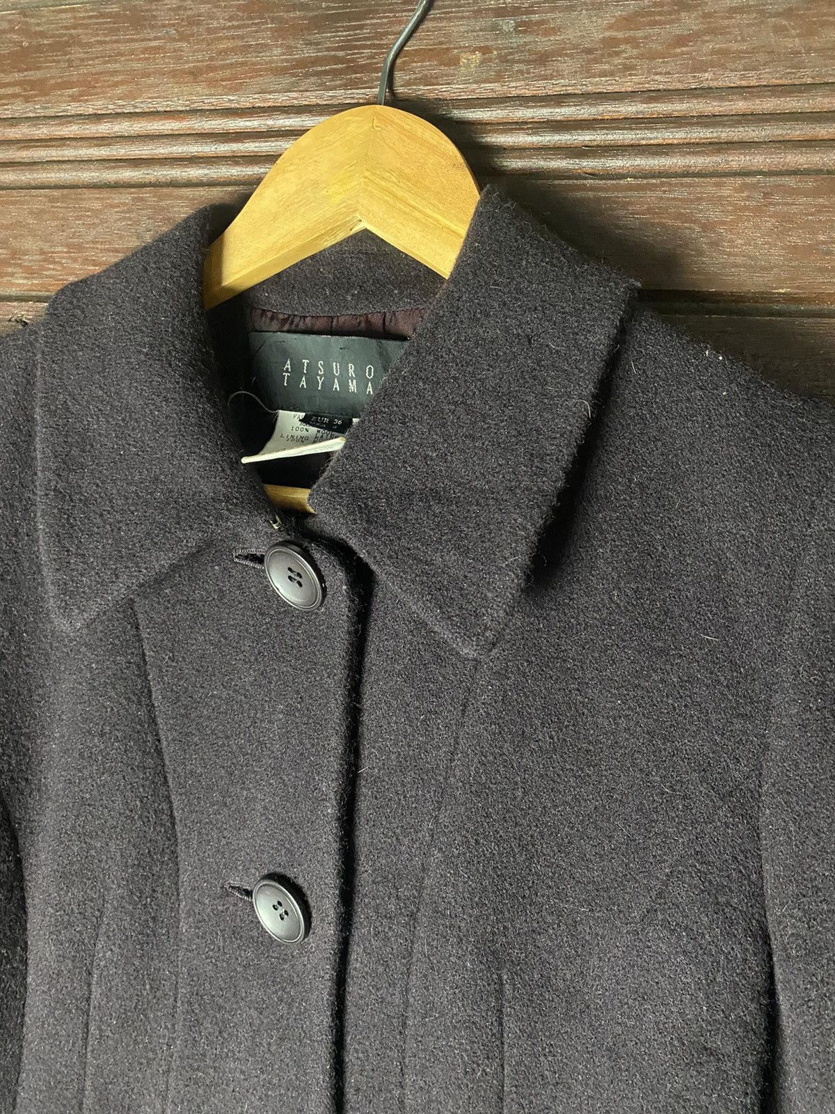 Japanese Brand Atsuro Tayama Designer Japan Wool Jacket Size US S / EU 44-46 / 1 - 8 Thumbnail