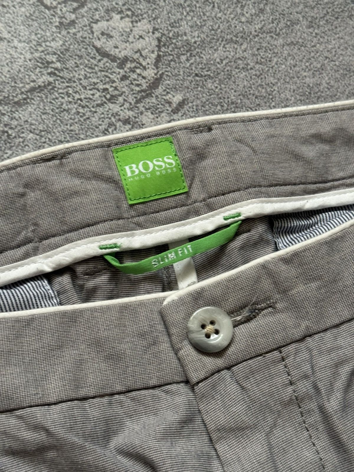 Hugo Boss Hugo boss 40/32 chino pant trouser white salvage Size US 40 / EU 56 - 12 Thumbnail