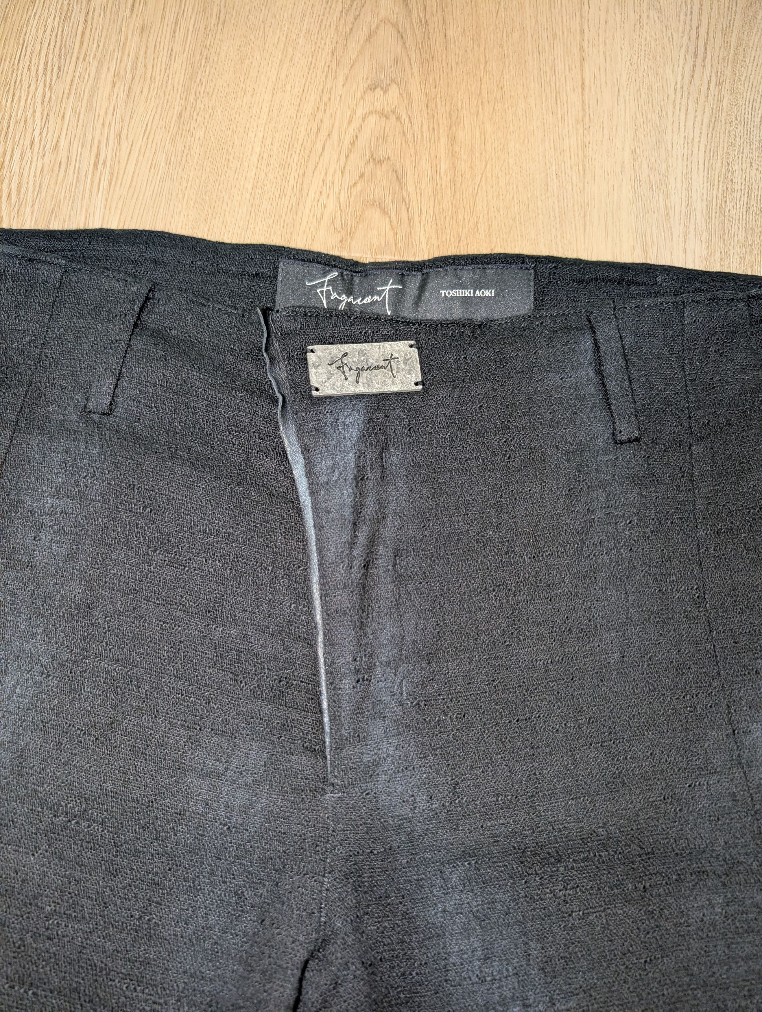 Fagassent Toshiki Aoki Faggasent Toshiki Aoki Avangard men’s Linen Faded Pants Size US 34 / EU 50 - 3 Thumbnail