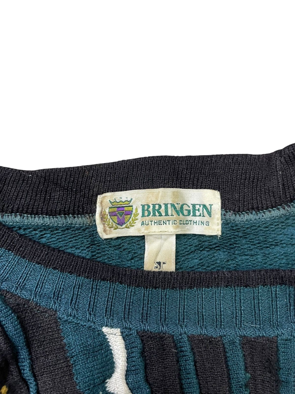 Japanese Brand Vintage Bringen Aztec Pattern Sweater Knitwear Size US XXL / EU 58 / 5 - 8 Thumbnail
